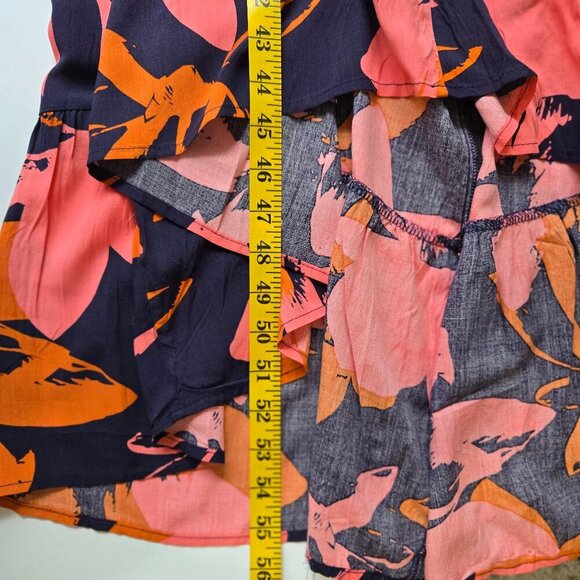 NWT Anthropologie Abel the Label Clare Boho Floral Hi Lo Midi Dress Sz Med - Picture 10 of 11